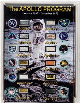 1967-72 Apollo Astronauts Fragment Collection (University Archives LOA)